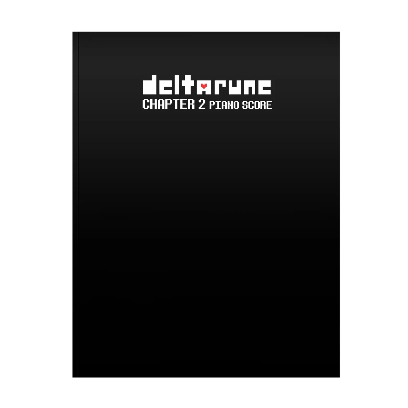 Toby Fox DELTARUNE Chapter 2 Piano Score (Sheet Music Book)