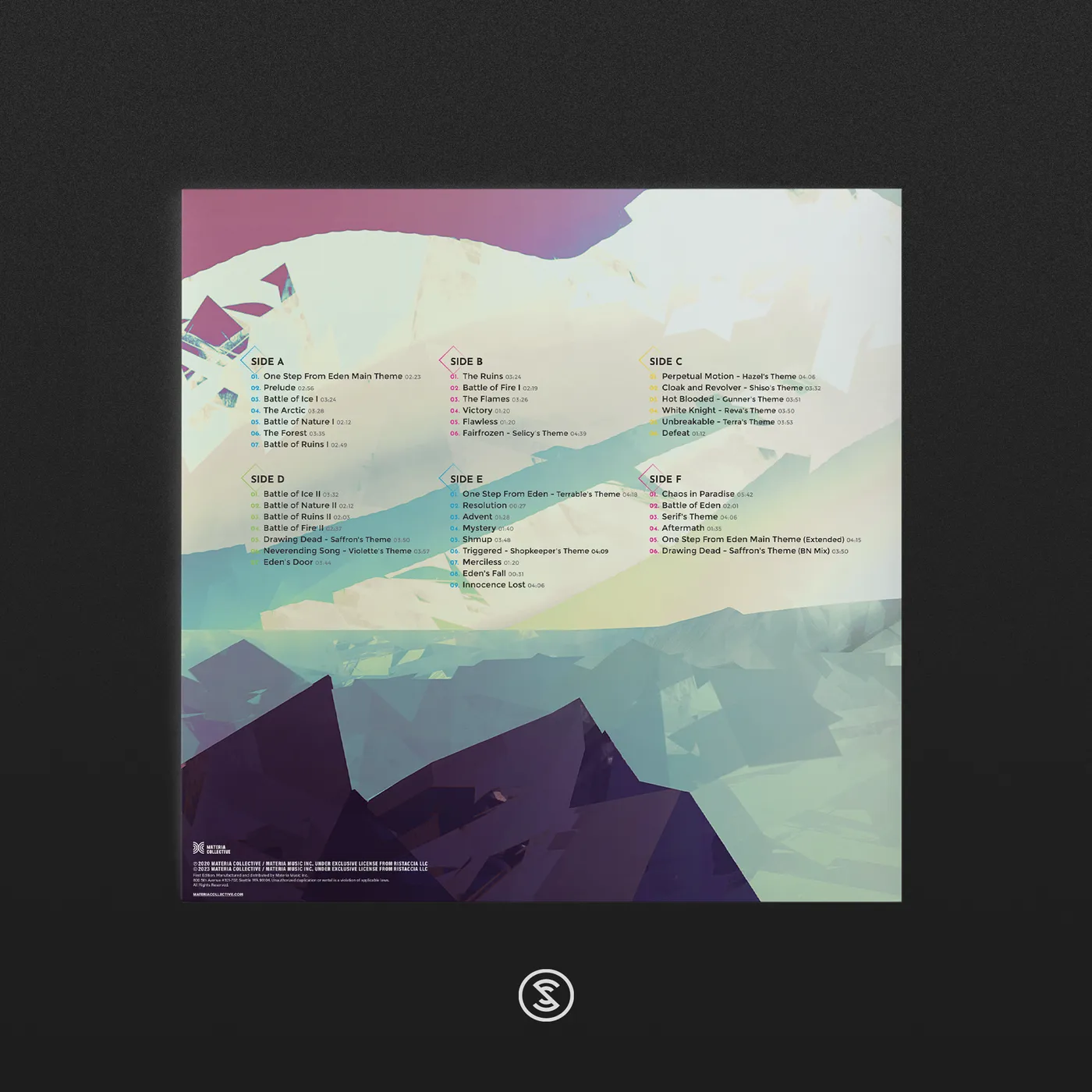 Garoad One Step From Eden (Limited Edition "Logo Split" Split Variant) - STEEL_PLUS (3xLP Vinyl Record)