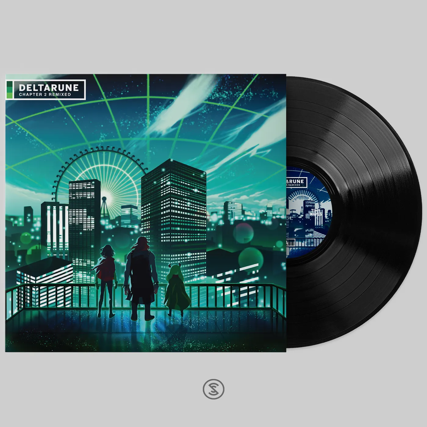 DELTARUNE Chapter 2 Remixed - Firaga & Tiny Waves (1xLP Vinyl Record)