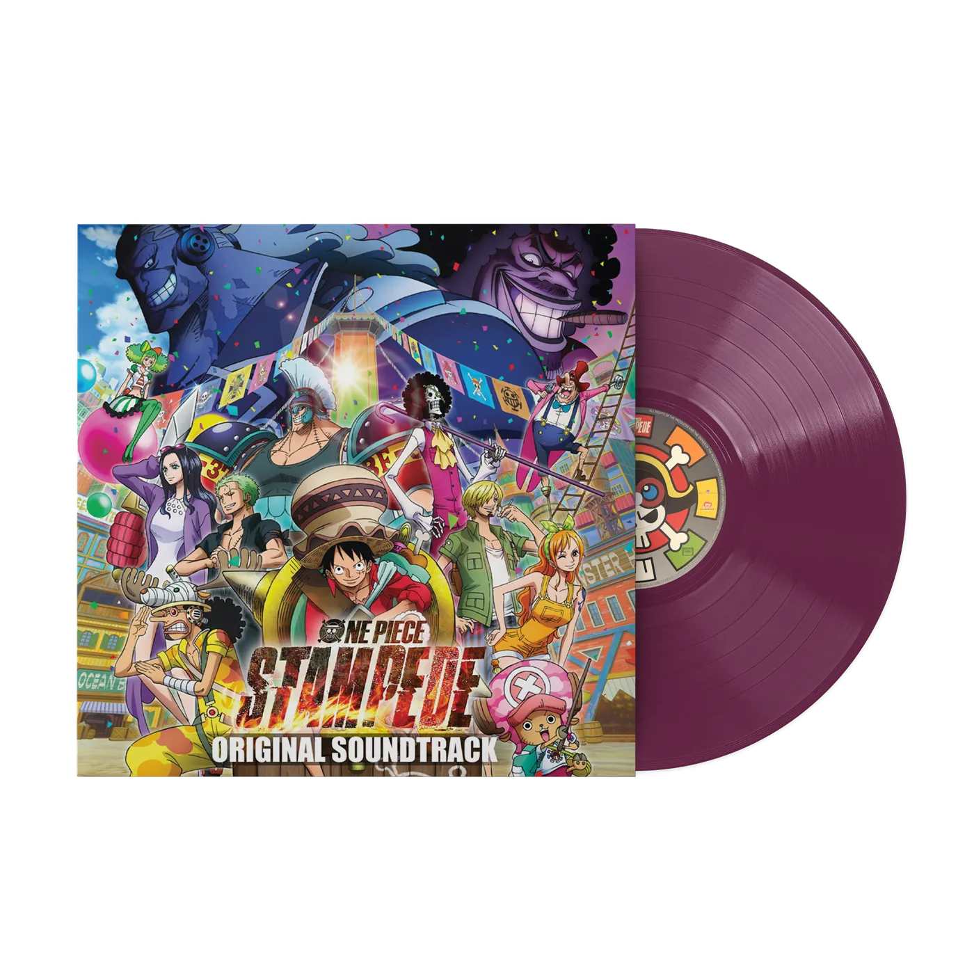 One Piece: Stampede (Original Soundtrack) - Kohei Tanaka (1xLP Vinyl Record)