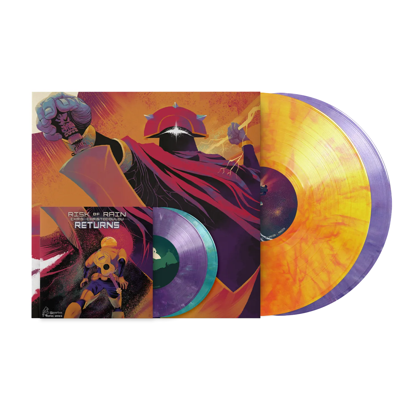 Risk of Rain Returns (Original Game Soundtrack) - Chris Christodoulou (2xLP and 2x7” EP Vinyl Record)