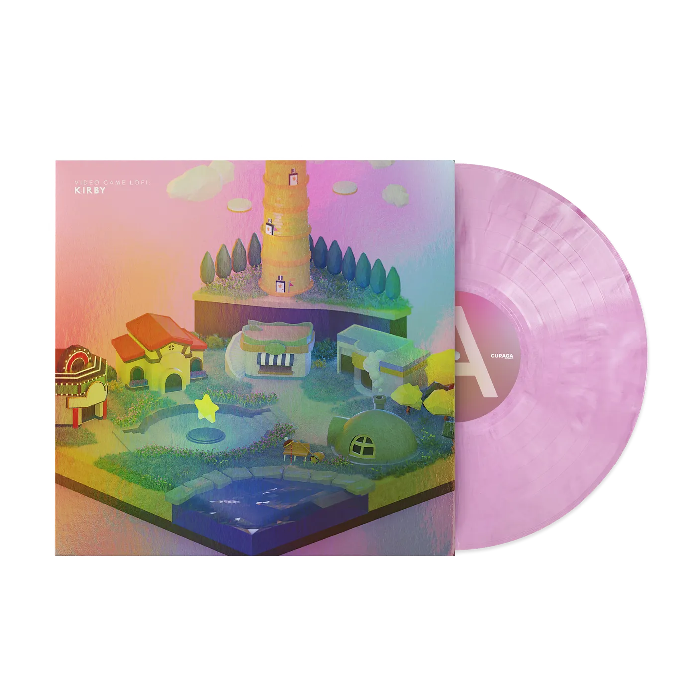 GlitchxCity Video Game LoFi: Kirby (1xLP Vinyl Record)