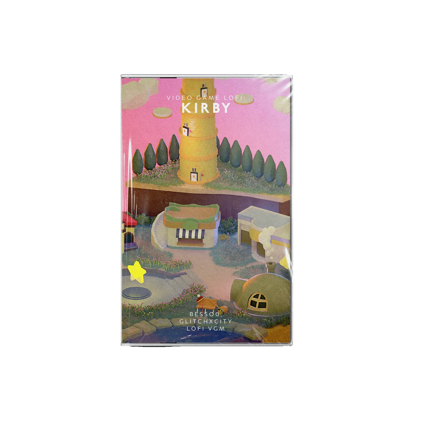GlitchxCity Video Game LoFi: Kirby (Cassette Tape)