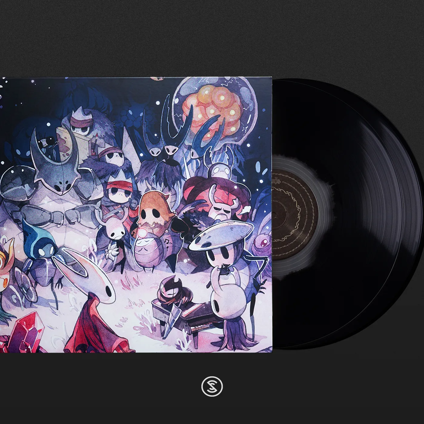 David Peacock Hollow Knight Piano Collections (2xLP Vinyl Record) [Pure Vessel Variant]