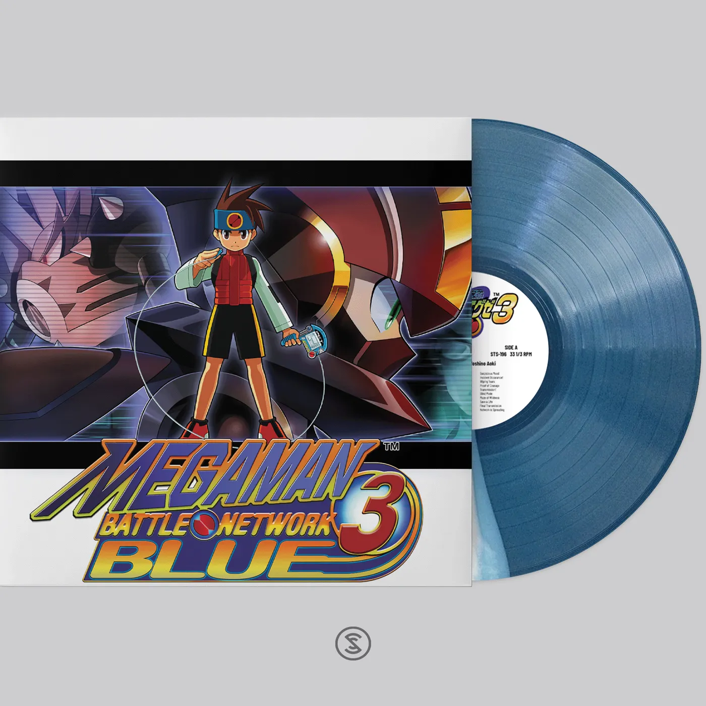 Mega Man Battle Network 3 (Original Video Game Soundtrack) - Yoshino Aoki (1xLP Vinyl Record) [Colored/Split Variant]