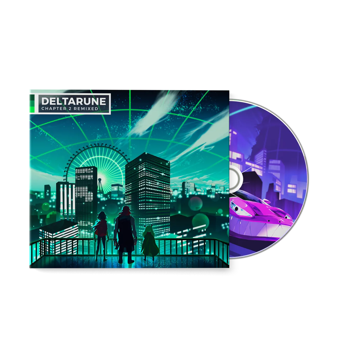 RoboRob DELTARUNE Chapter 2 Remixed - Firaga & Tiny Waves (Compact Disc)