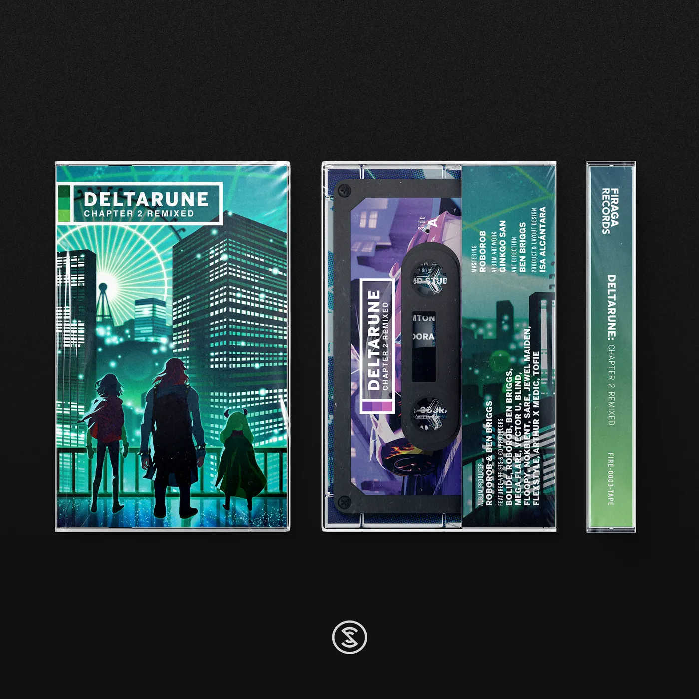 RoboRob DELTARUNE Chapter 2 Remixed - Firaga & Tiny Waves (Cassette Tape)