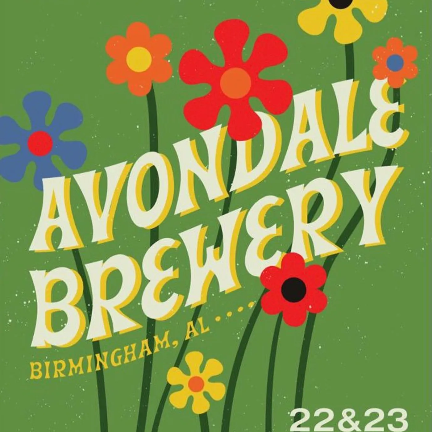 The Brook & The Bluff Avondale Brewery Show Poster
