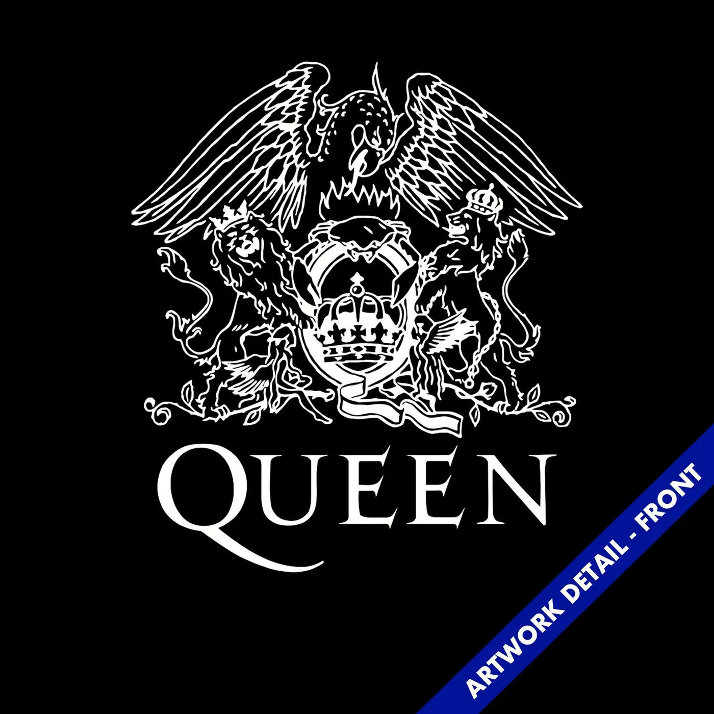 Queen T-Shirt | Official Crest Logo Queen T-Shirt