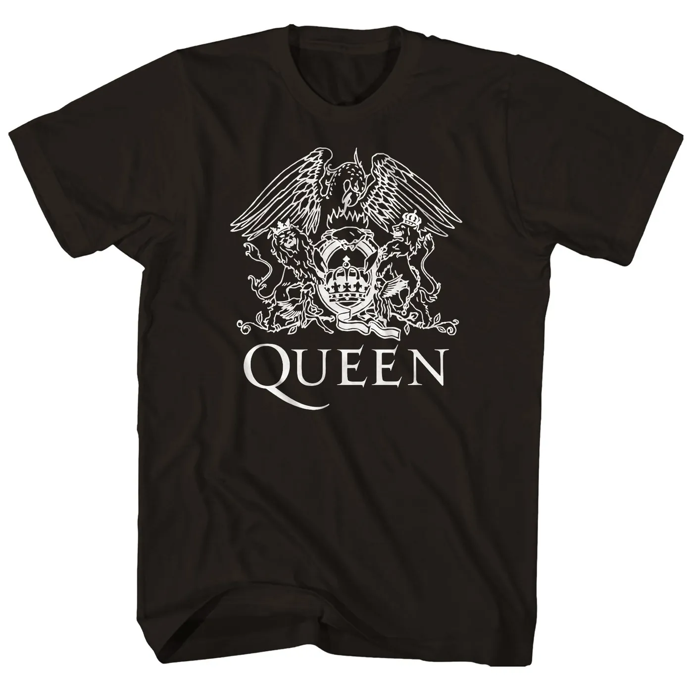 Queen T-Shirt | Official Crest Logo Queen T-Shirt