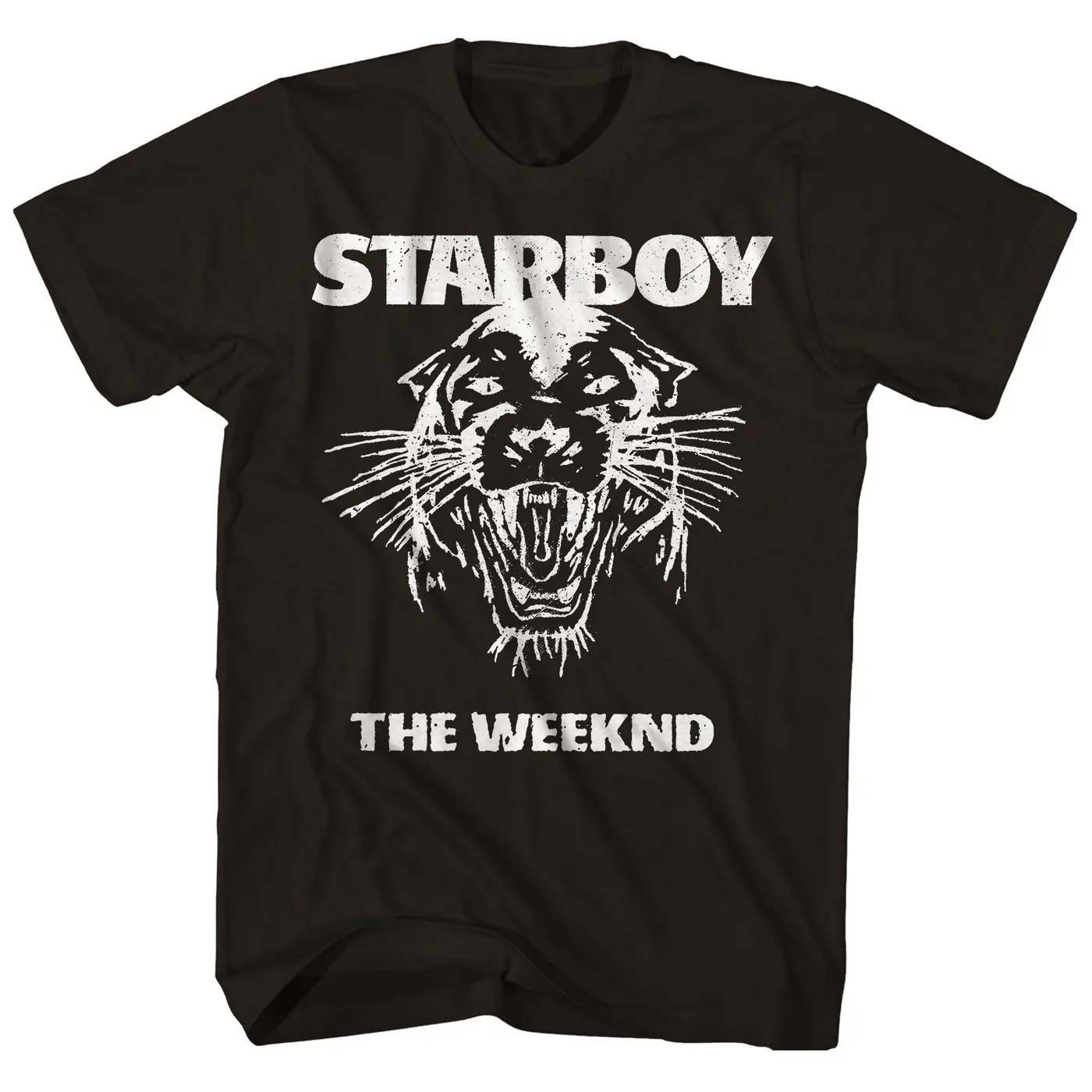 The Weeknd T-Shirt | Starboy Tour Panther Logo The Weeknd Shirt