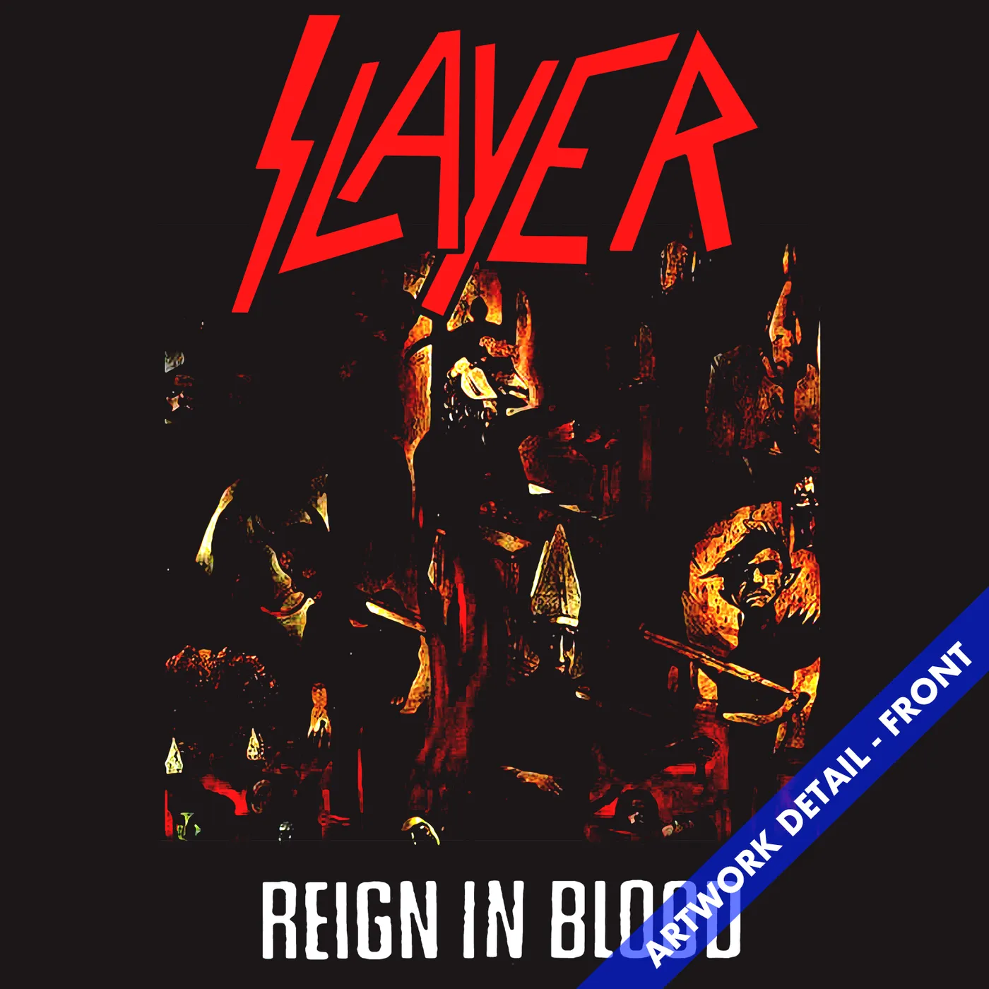 Slayer T-Shirt | Reign In Blood Album Art Slayer Shirt