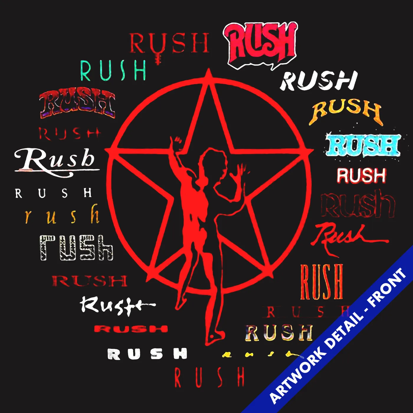 Rush T-Shirt | Official Logo History Rush T-Shirt