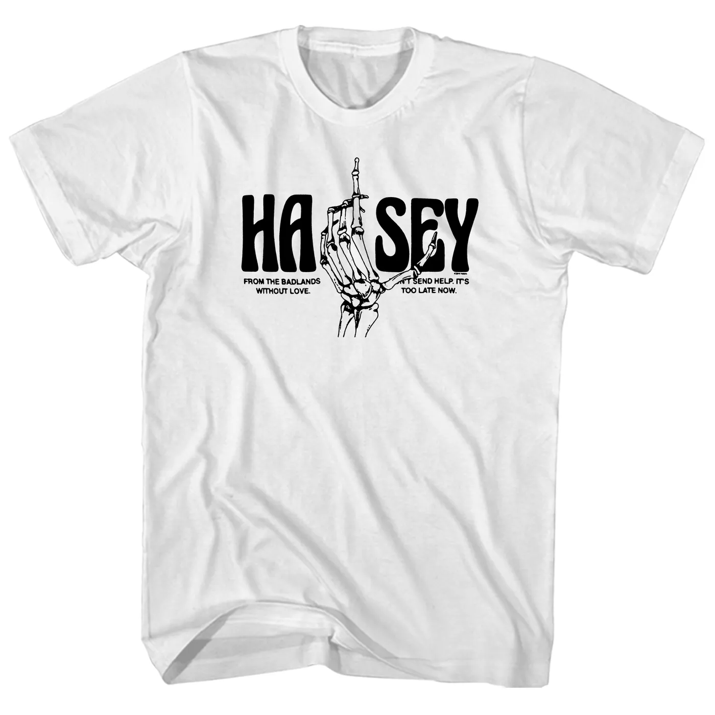 Halsey T-Shirt | From The Badlands With Love Halsey T-Shirt