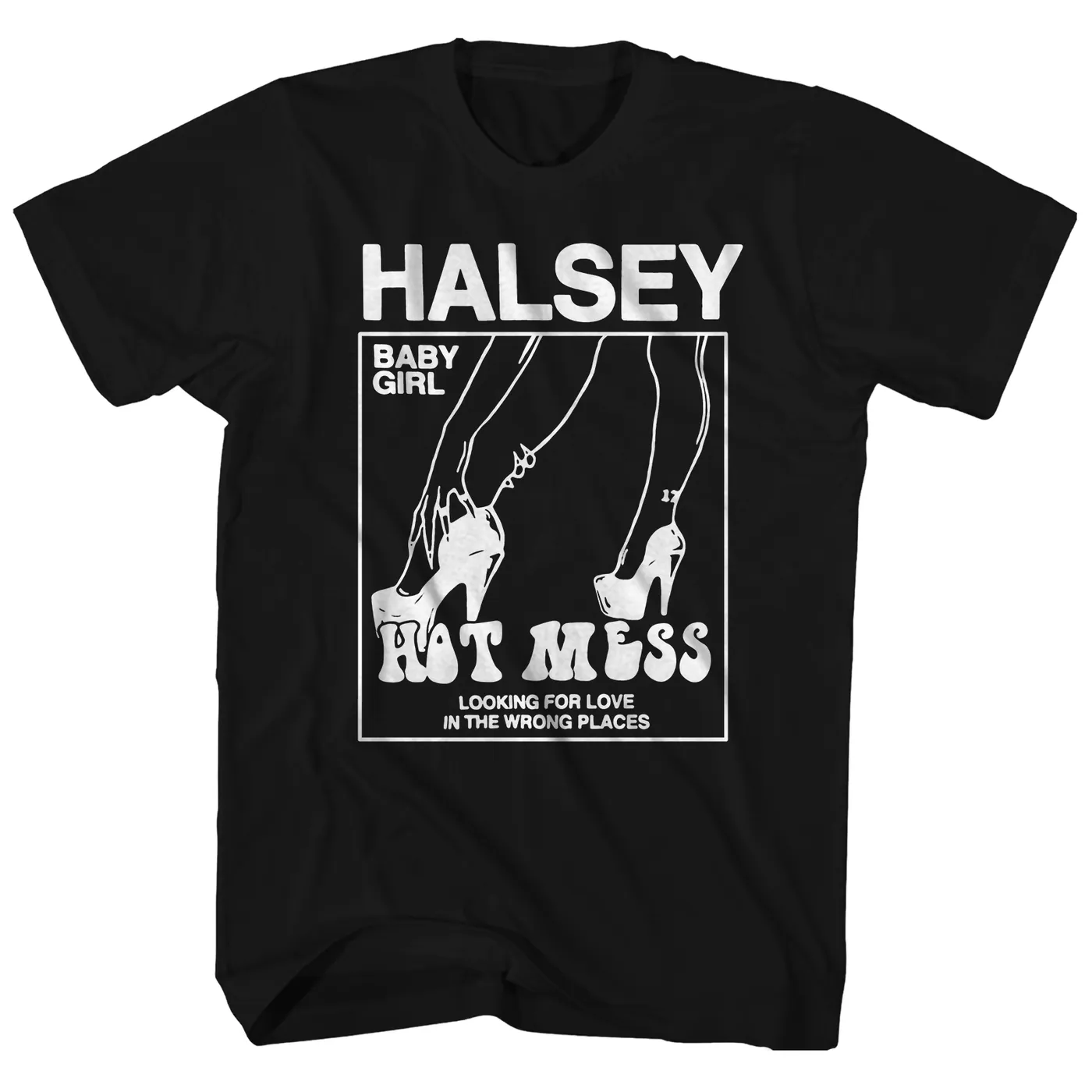 Halsey T-Shirt | Hot Mess Heels Halsey Shirt