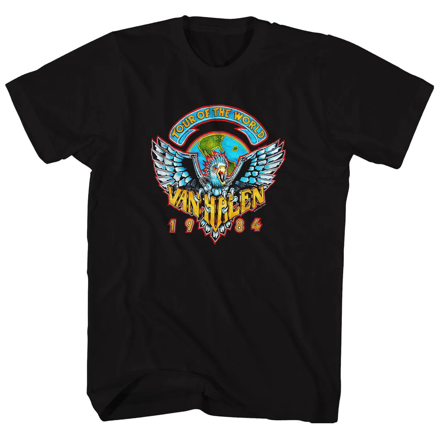 Van Halen T-Shirt | ’84 World Tour Van Halen Shirt (Reissue)