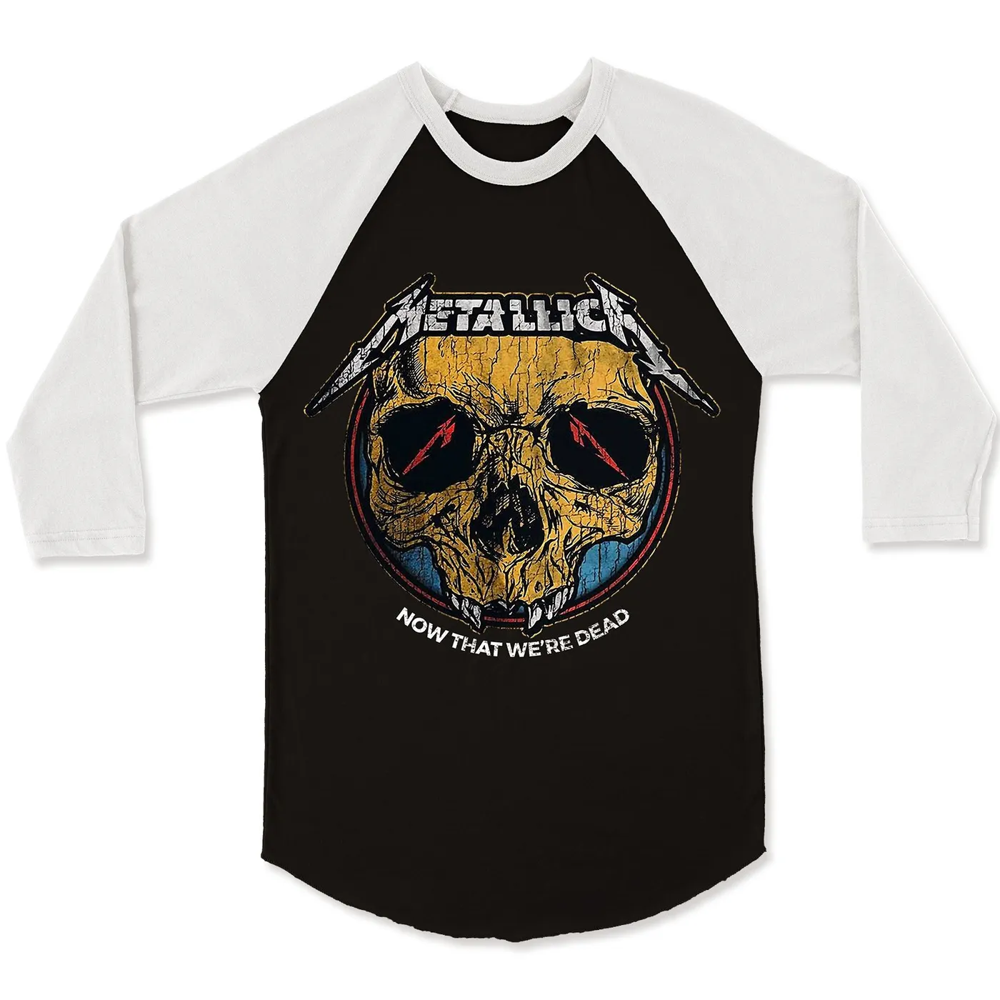 Metallica Raglan | Now That We're Dead Raglan