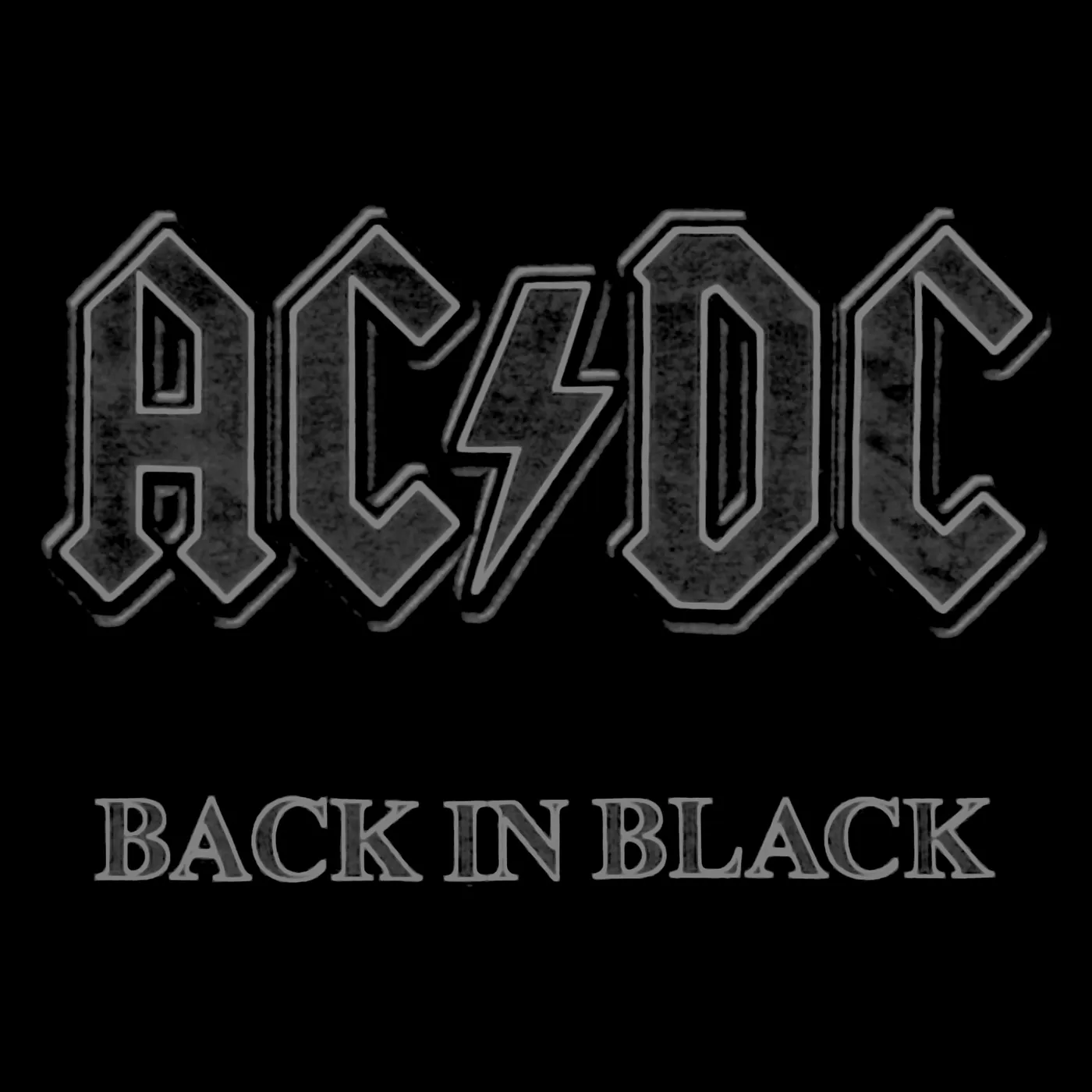 AC/DC T-Shirt | Classic Back In Black AC/DC T-Shirt