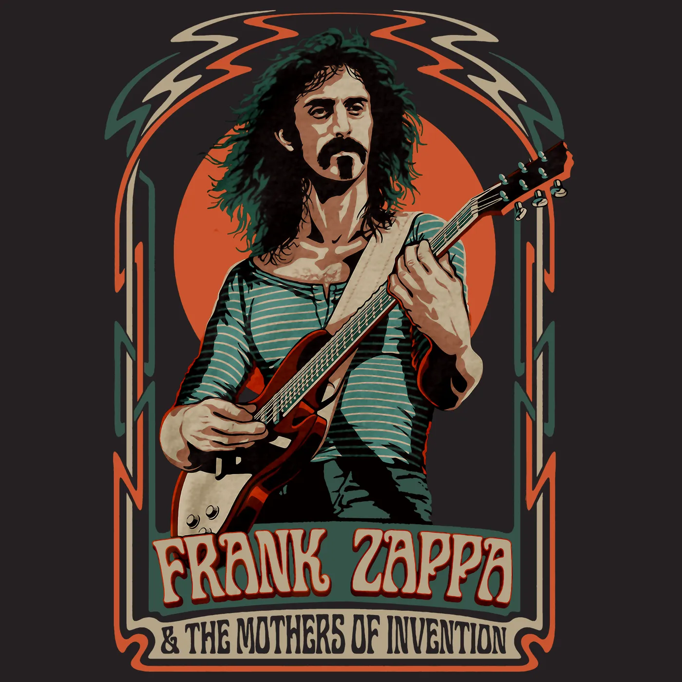 Frank Zappa T-Shirt | The Mothers Of Invention Frank Zappa Shirt
