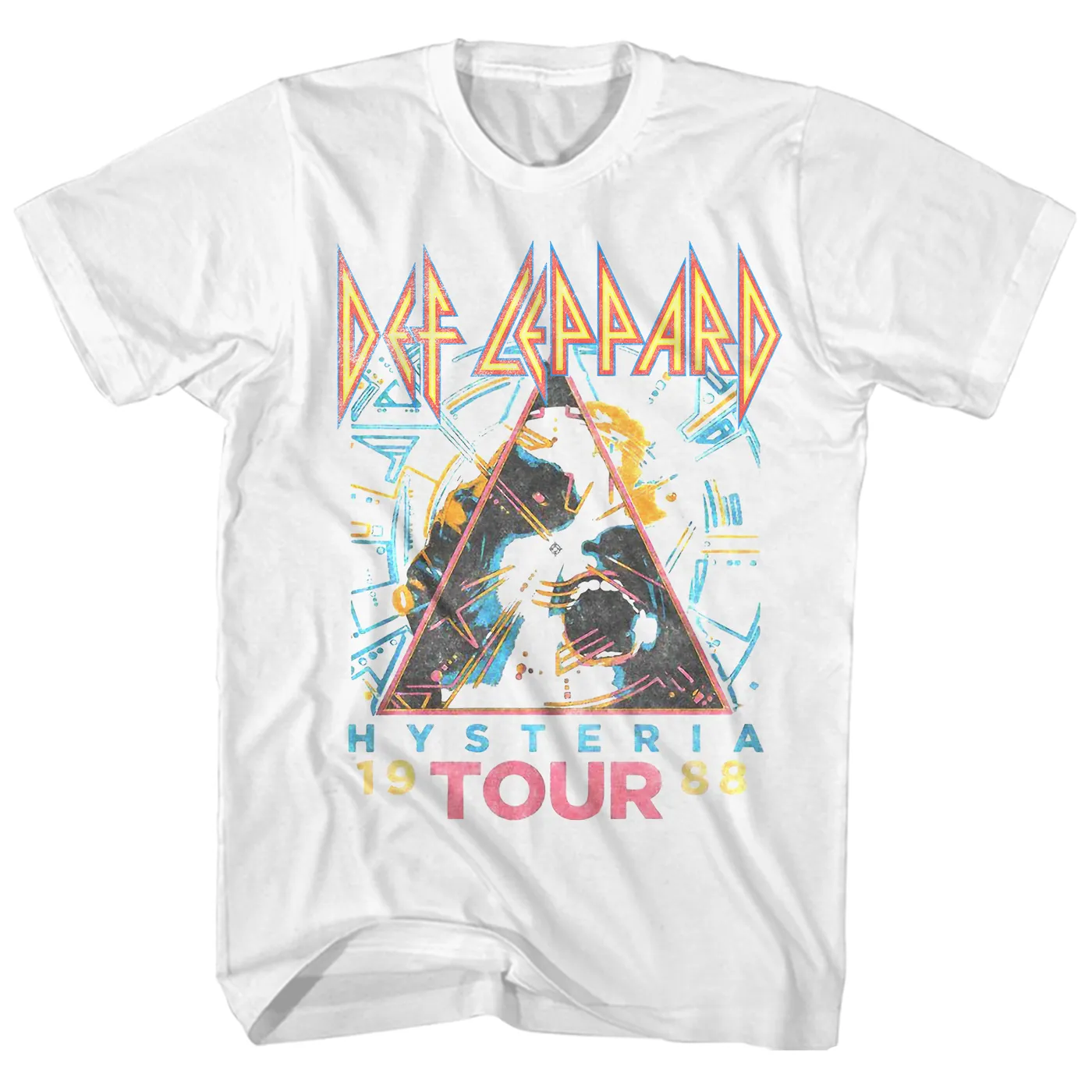 Def Leppard T-Shirt | Hysteria Tour ’88 Def Leppard Shirt (Reissue)