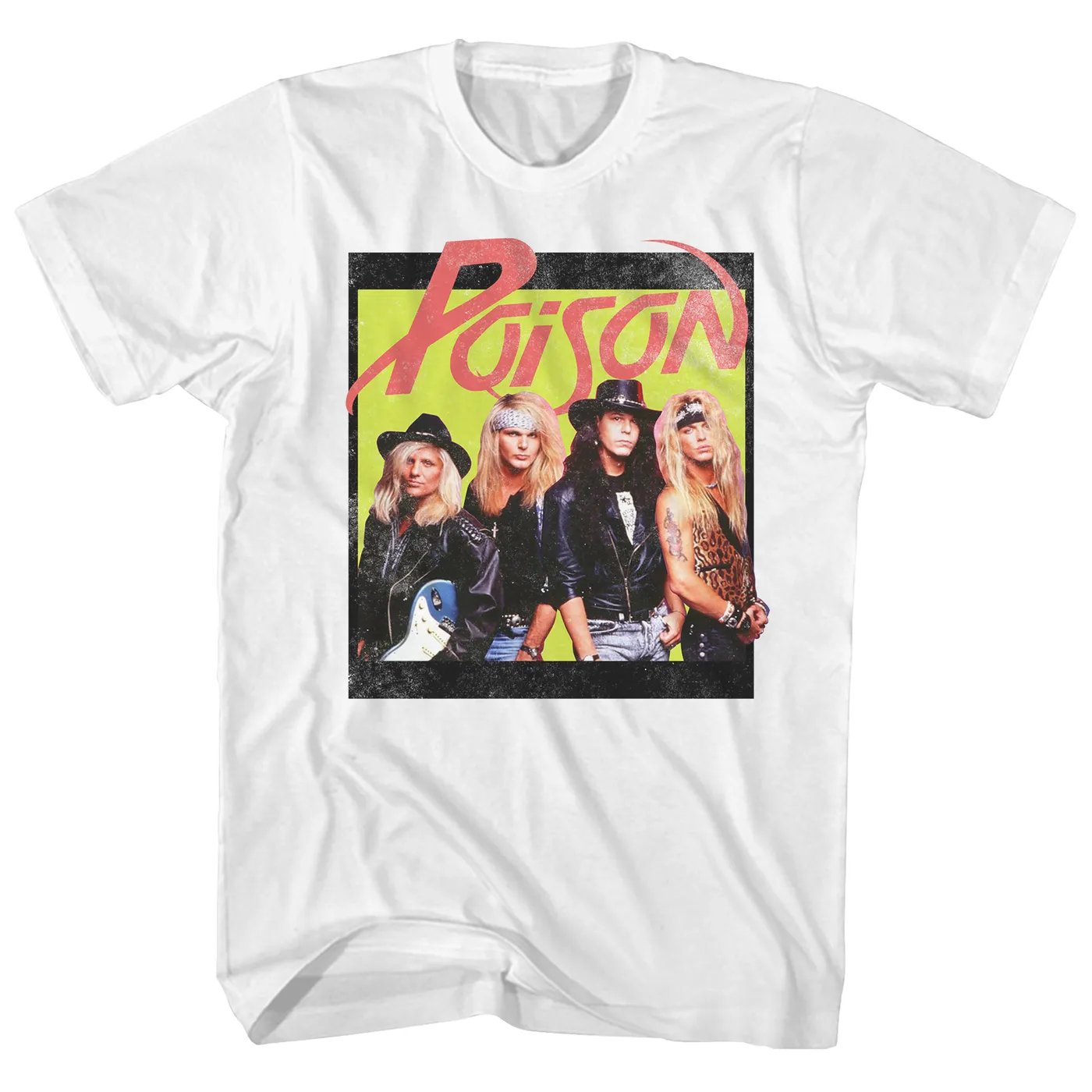 Poison T-Shirt | Classic Band Photo Poison T-Shirt