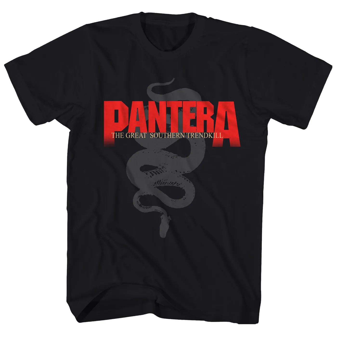 Pantera T-Shirt | The Great Southern Trendkill Snake Logo Pantera Shirt