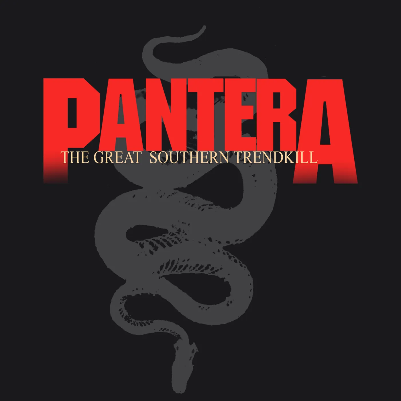 Pantera T-Shirt | The Great Southern Trendkill Snake Logo Pantera Shirt