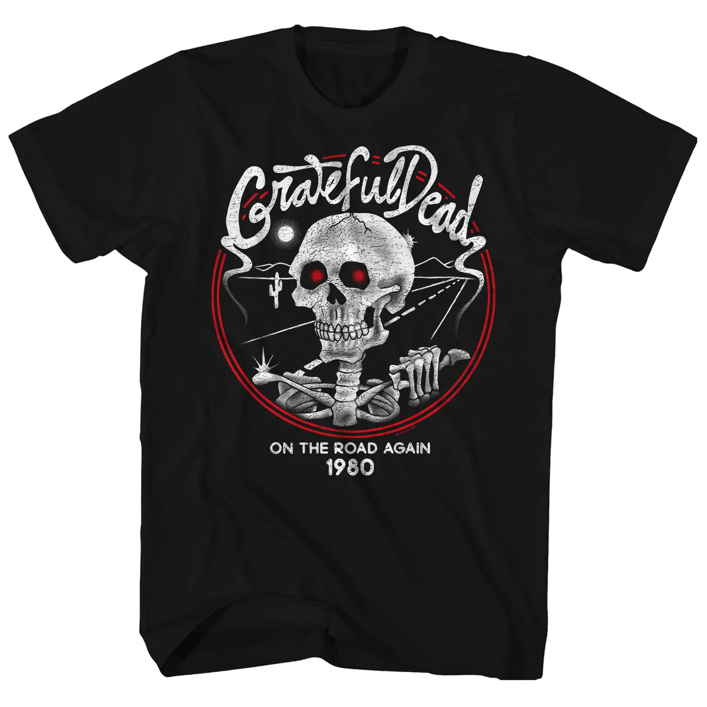 Grateful Dead T-Shirt | On The Road Again ’80 Tour Shirt (Reissue)