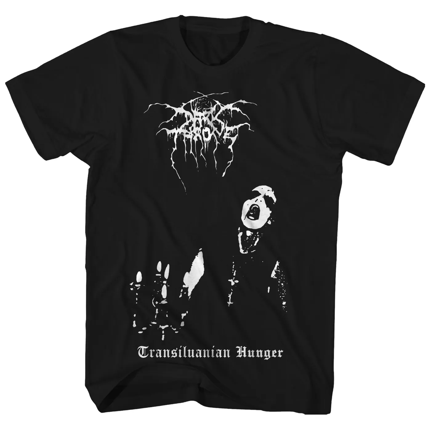 Darkthrone Dark Throne T-Shirt | Transilvanian Hunger Album Art Dark Throne Shirt