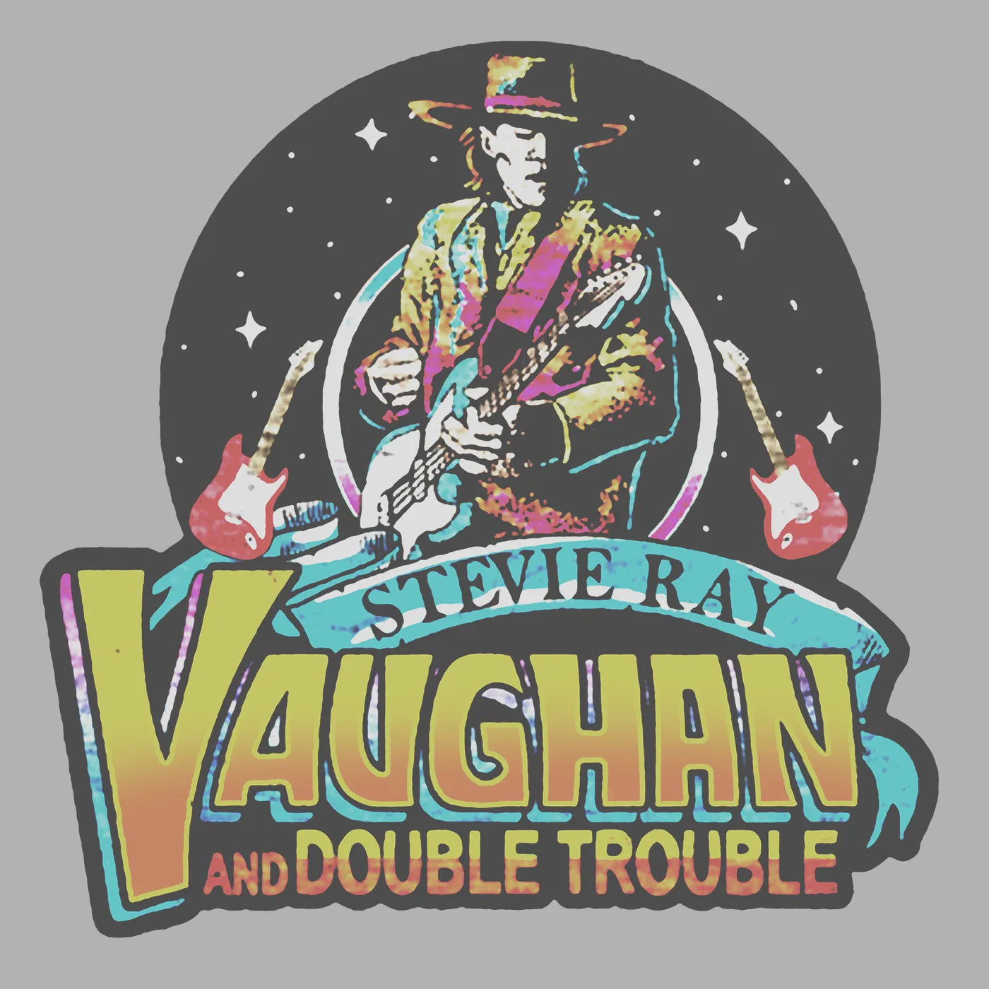 Stevie Ray Vaughan Long Sleeve Shirt | Texas Flood Tour Stevie Ray Vaughan Long Sleeve Shirt