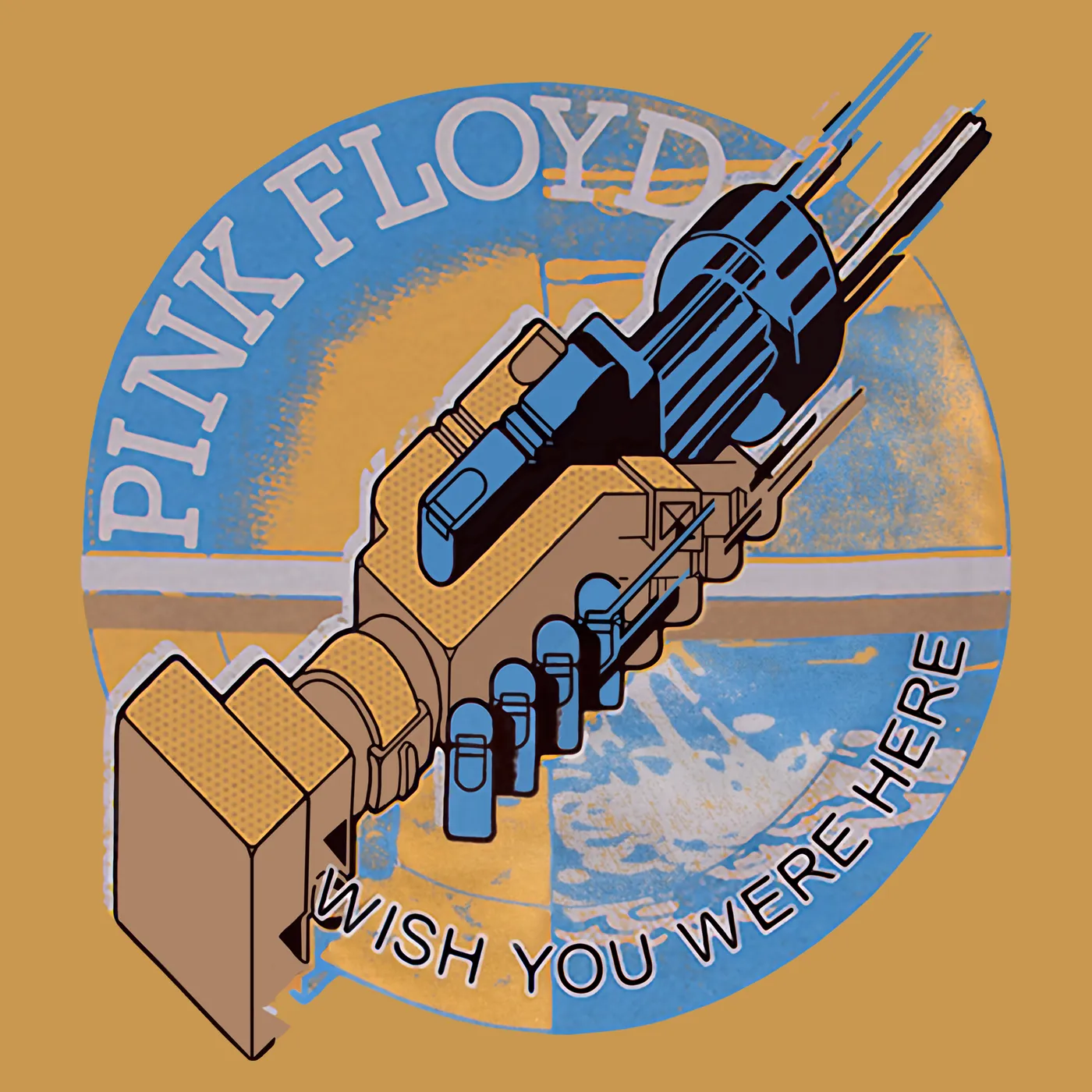 Pink Floyd T-Shirt | Welcome to the Machine Cover Art Pink Floyd T-Shirt