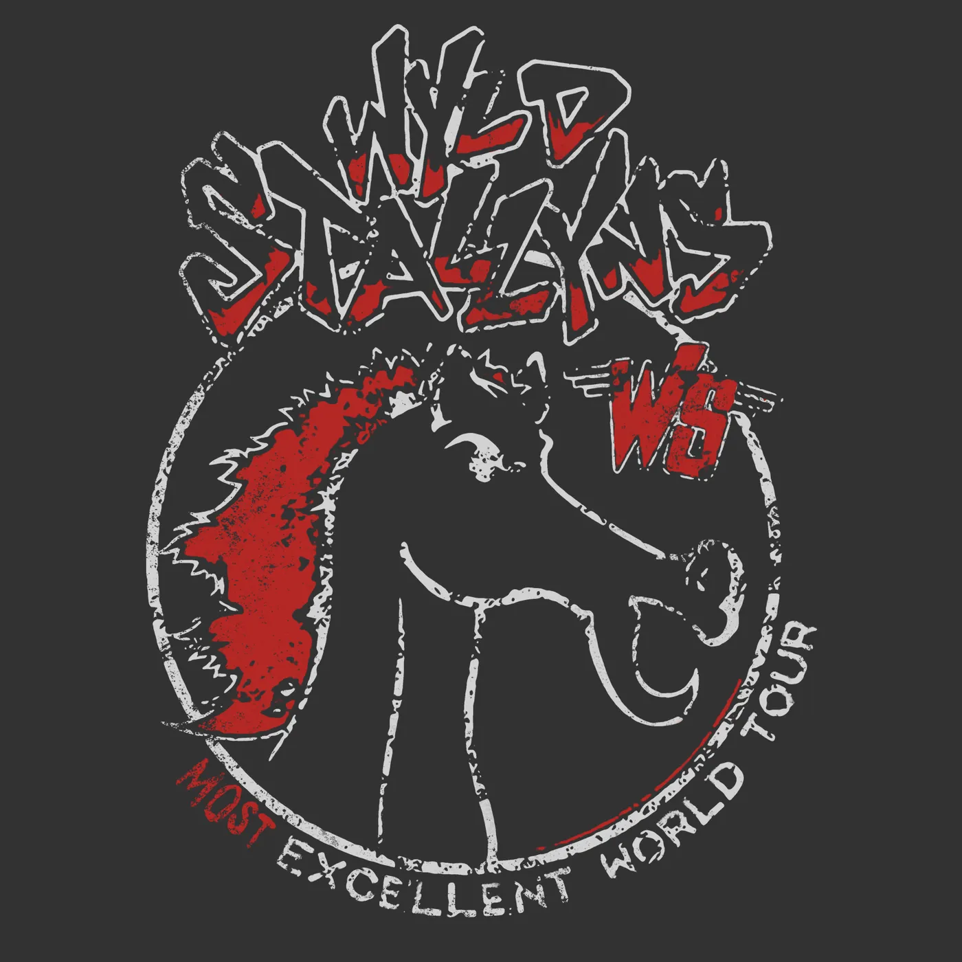 Bill and Ted T-Shirt | Wyld Stallyns Most Excellent World Tour Bill and Ted Shirt