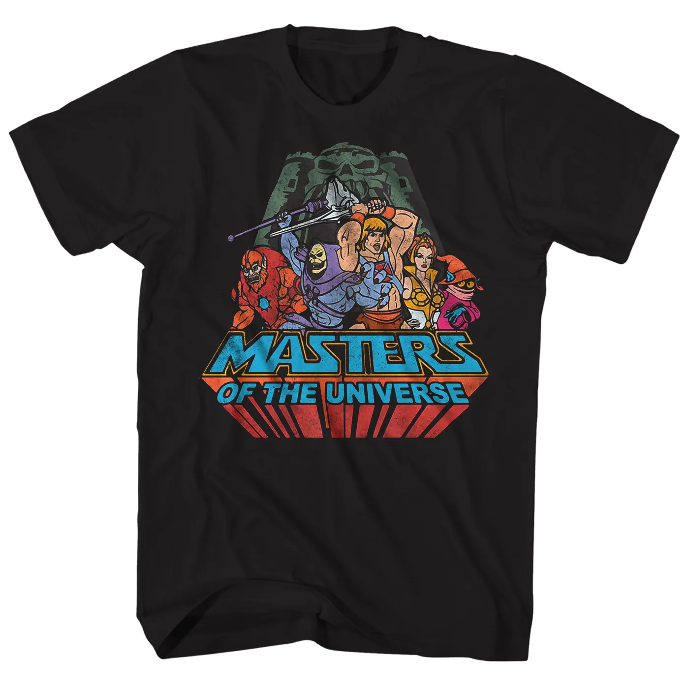 Masters Of The Universe T-Shirt | Vintage Group Poster Masters Of The Universe Shirt
