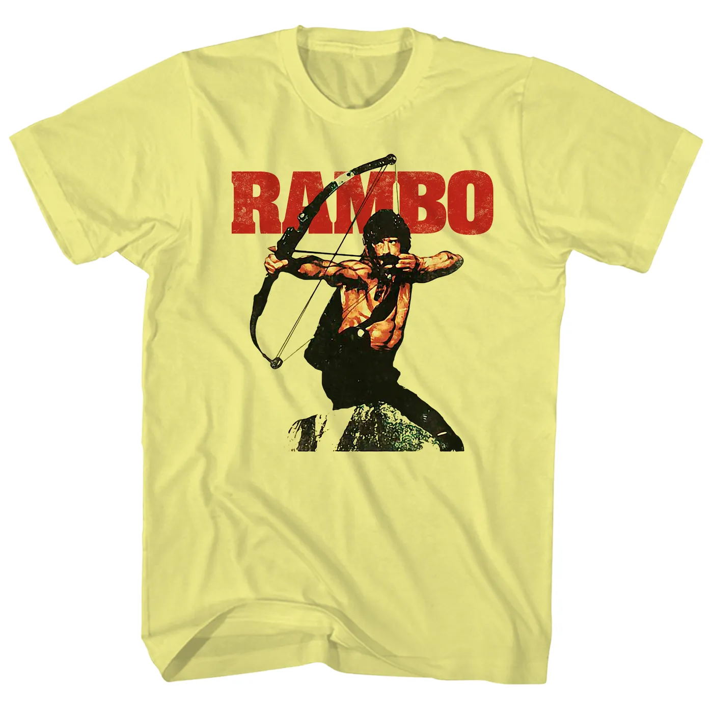 Rambo T-Shirt | Firing Bow and Arrow Rambo Shirt