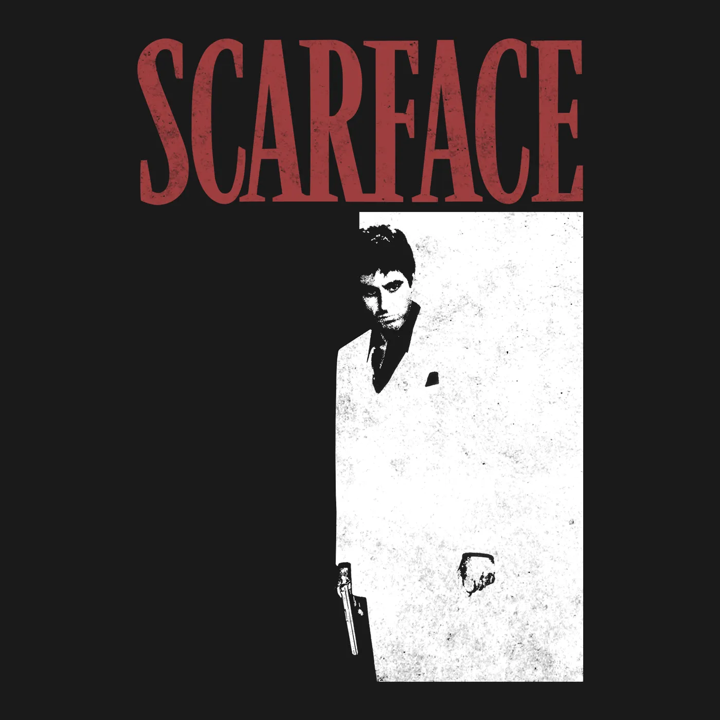 Scarface T-Shirt | Official B&W Movie Poster Scarface Shirt