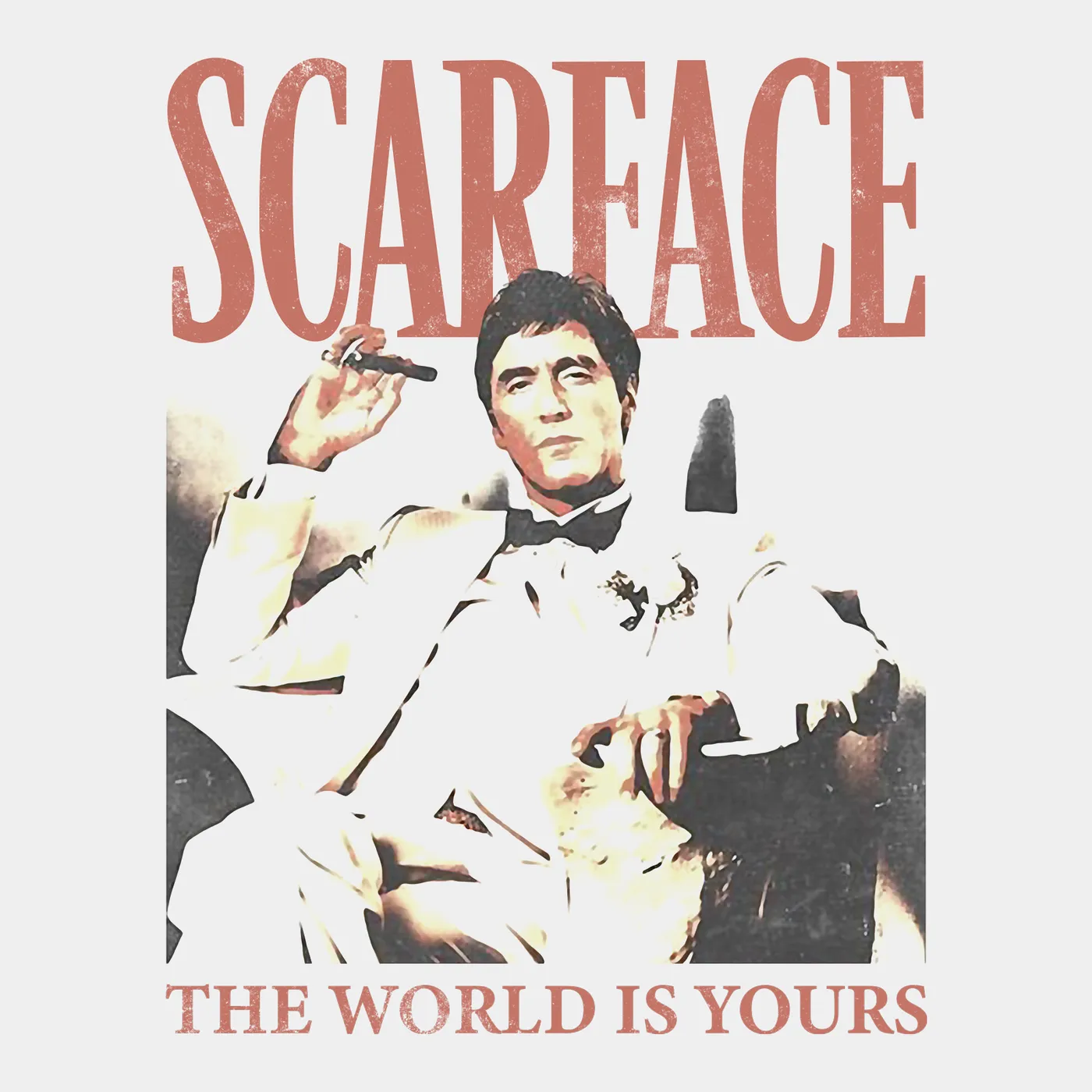 Scarface T-Shirt | Retro The World Is Yours Scarface Shirt