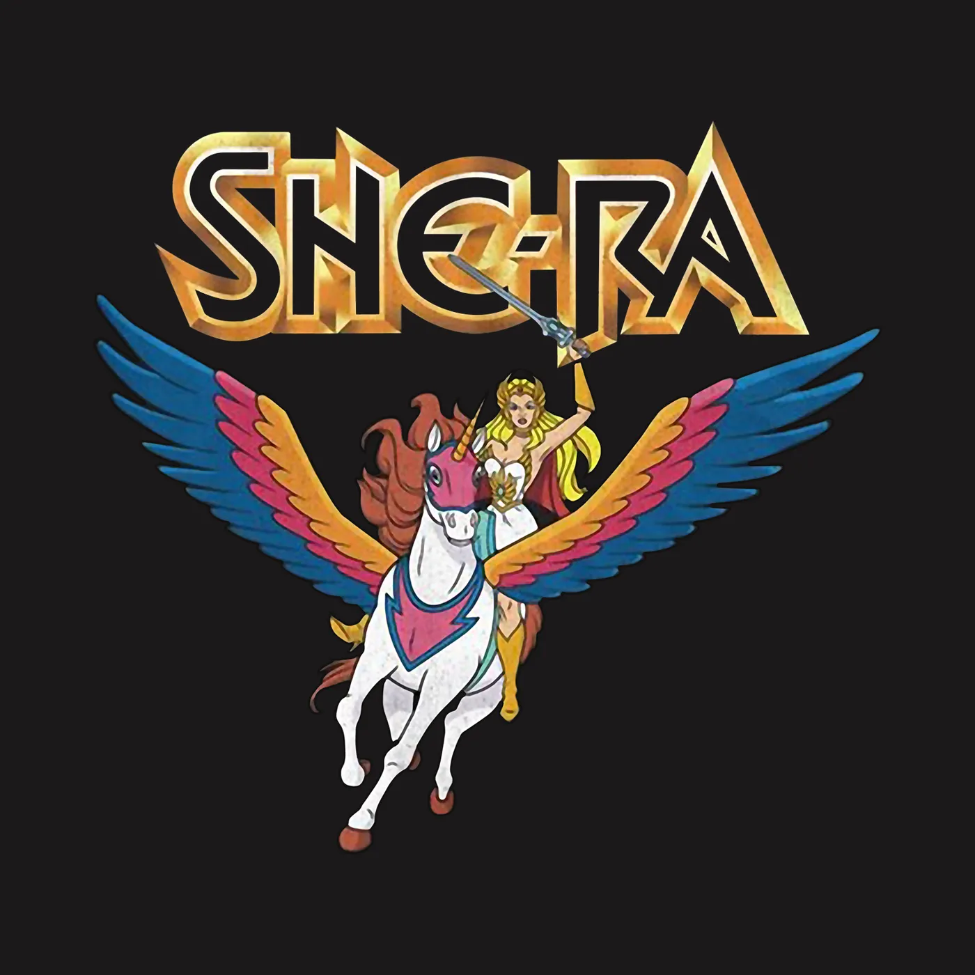 She-ra Princess of Power T-Shirt | Classic She-ra and Swift Wind She-ra Princess of Power Shirt