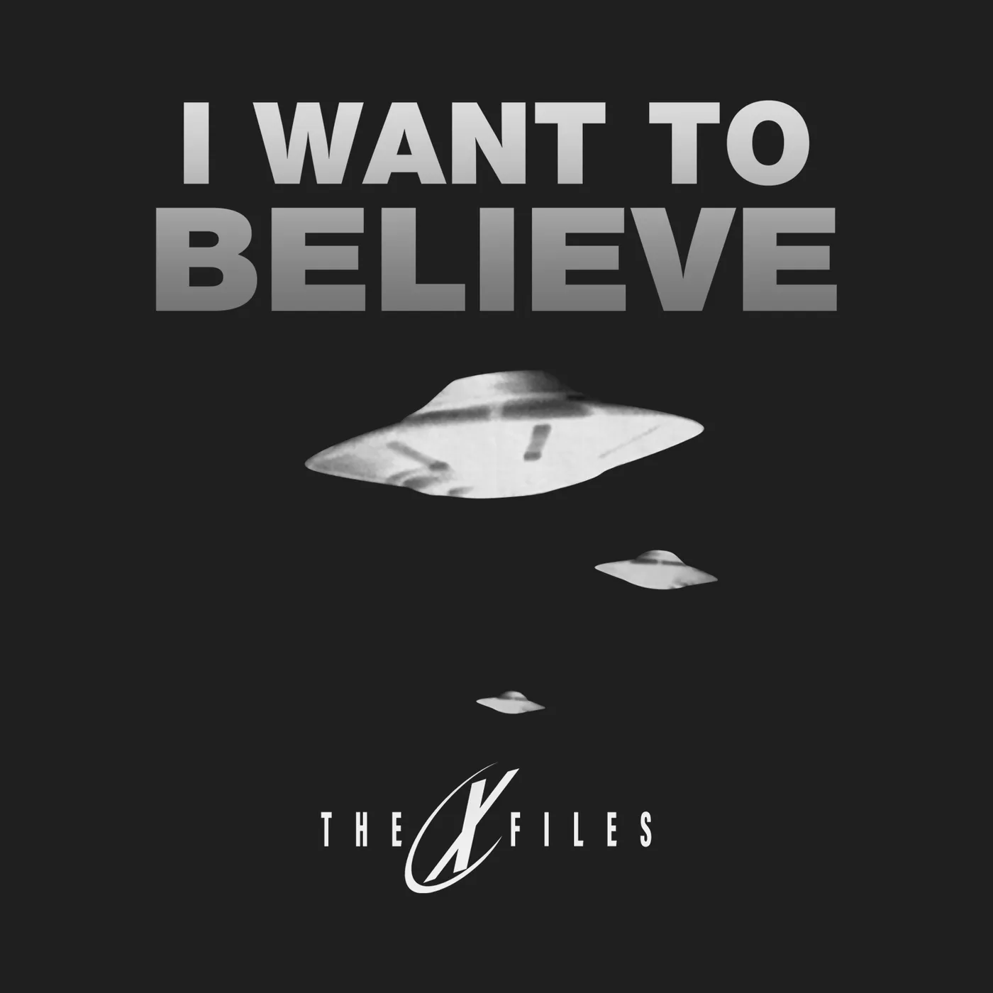 The X-Files T-Shirt | I Want To Believe The X-Files Shirt