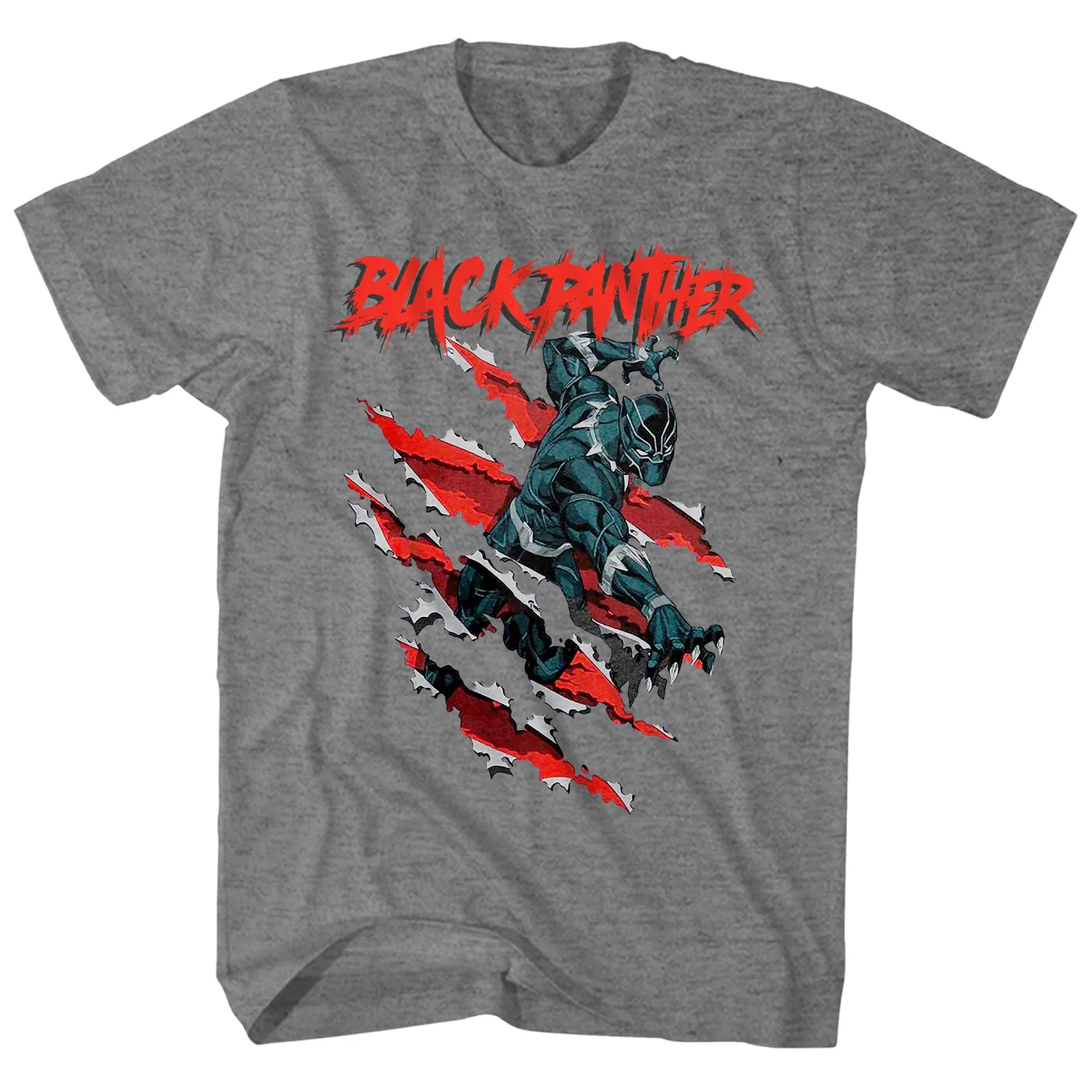 Black Panther T-Shirt | Clawing Ripped Black Panther Shirt