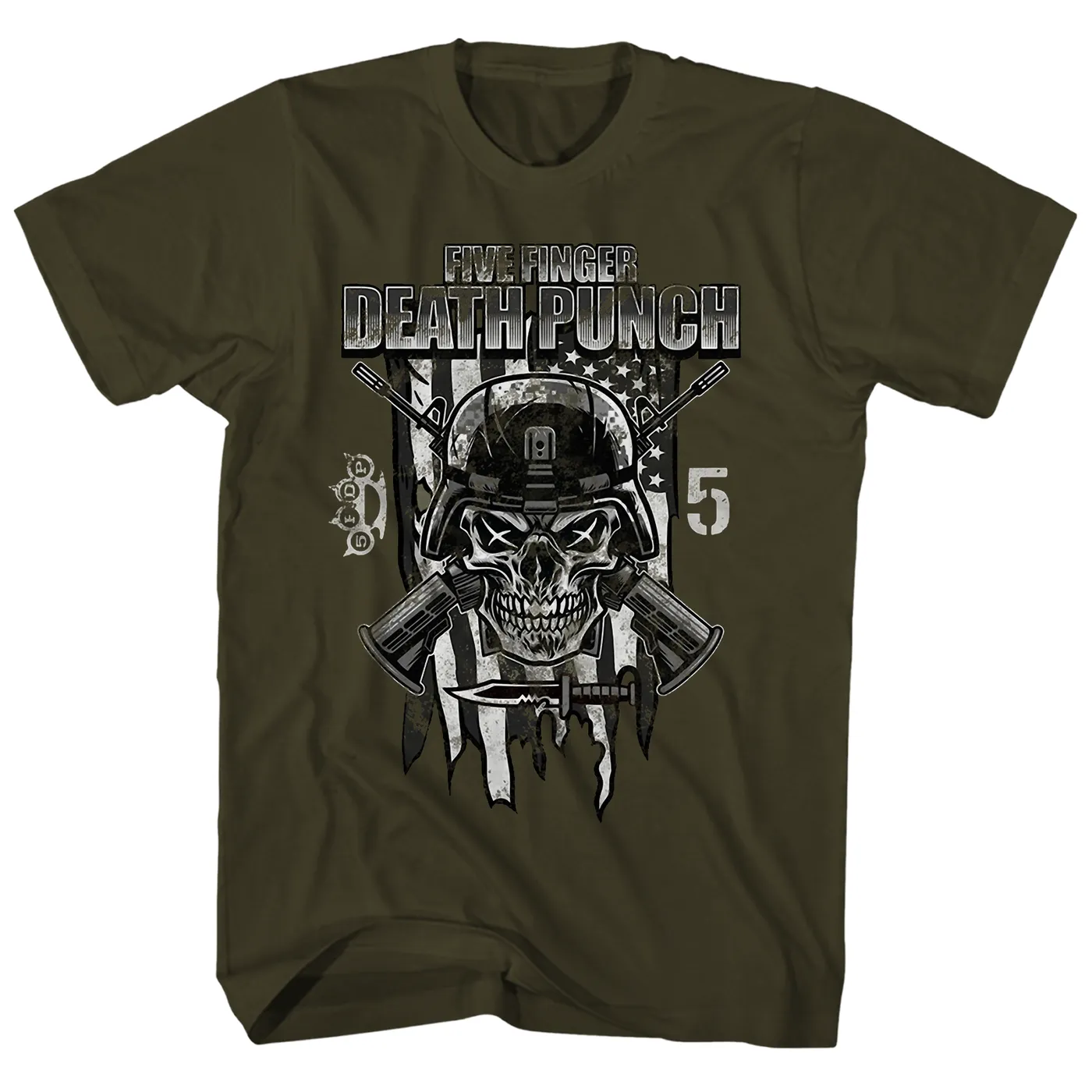 Five Finger Death Punch T-Shirt | Infantry Special Forces Five Finger Death Punch Shirt