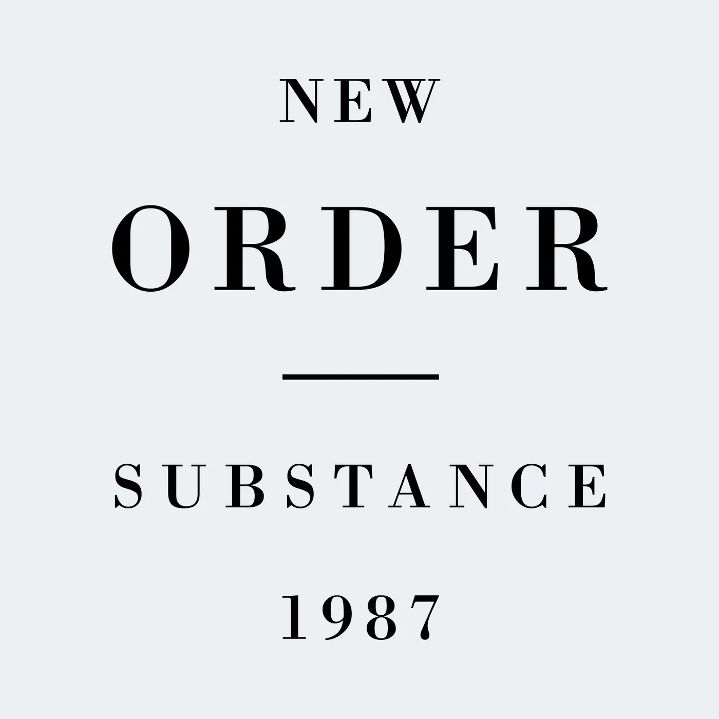 New Order T-Shirt | Substance 1987 Album Art New Order Shirt