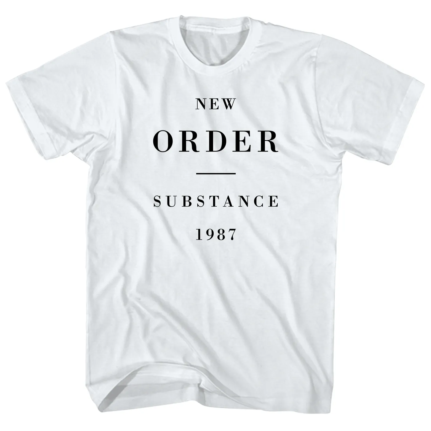 New Order T-Shirt | Substance 1987 Album Art New Order Shirt