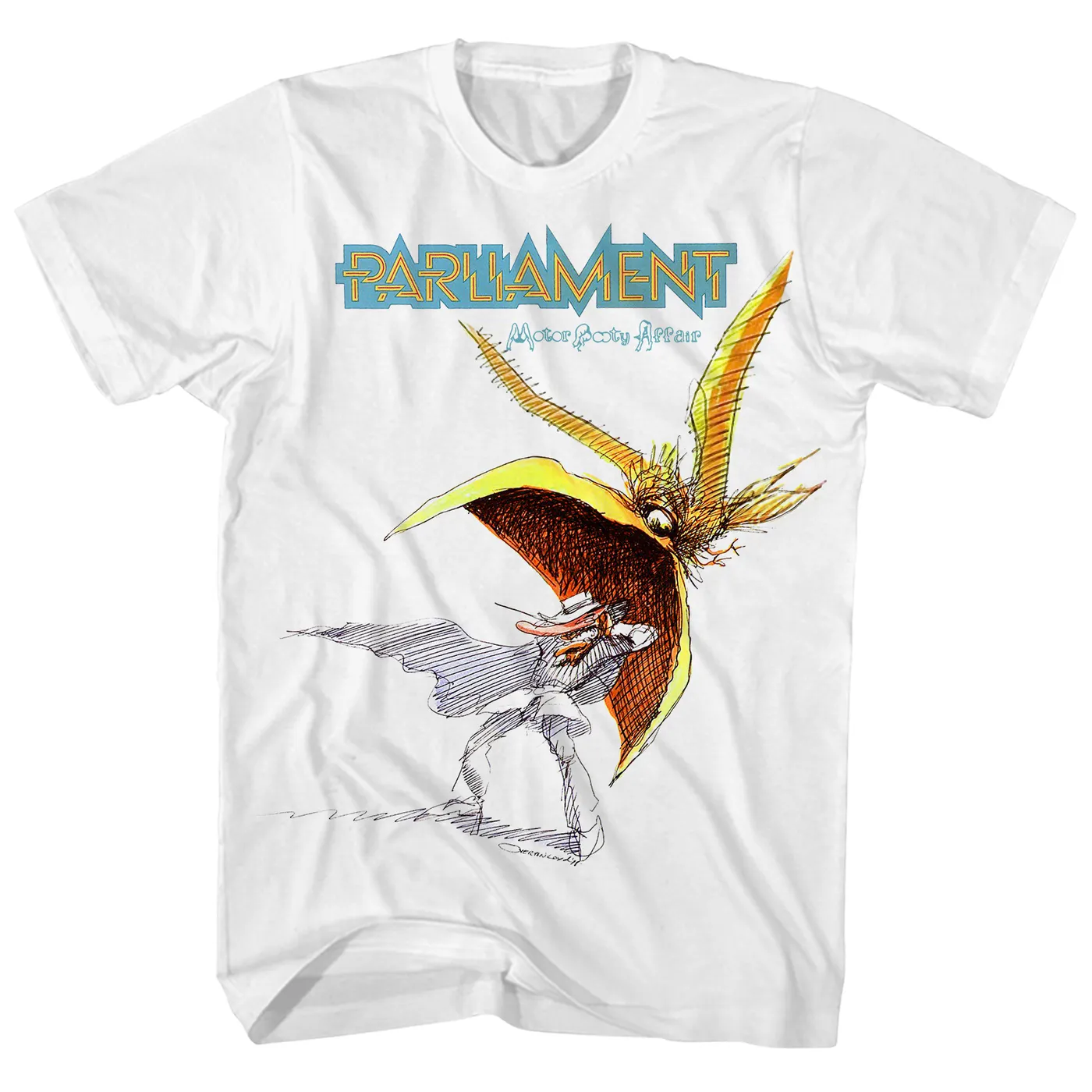 Parliament T-Shirt | Motor Booty Affair Album Art Parliament Shirt