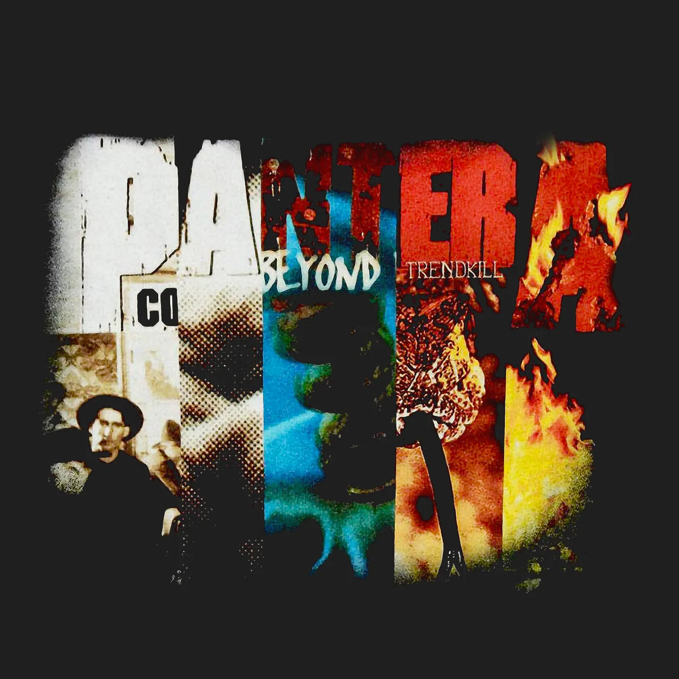 Pantera T-Shirt | Album Art Collage Pantera Shirt