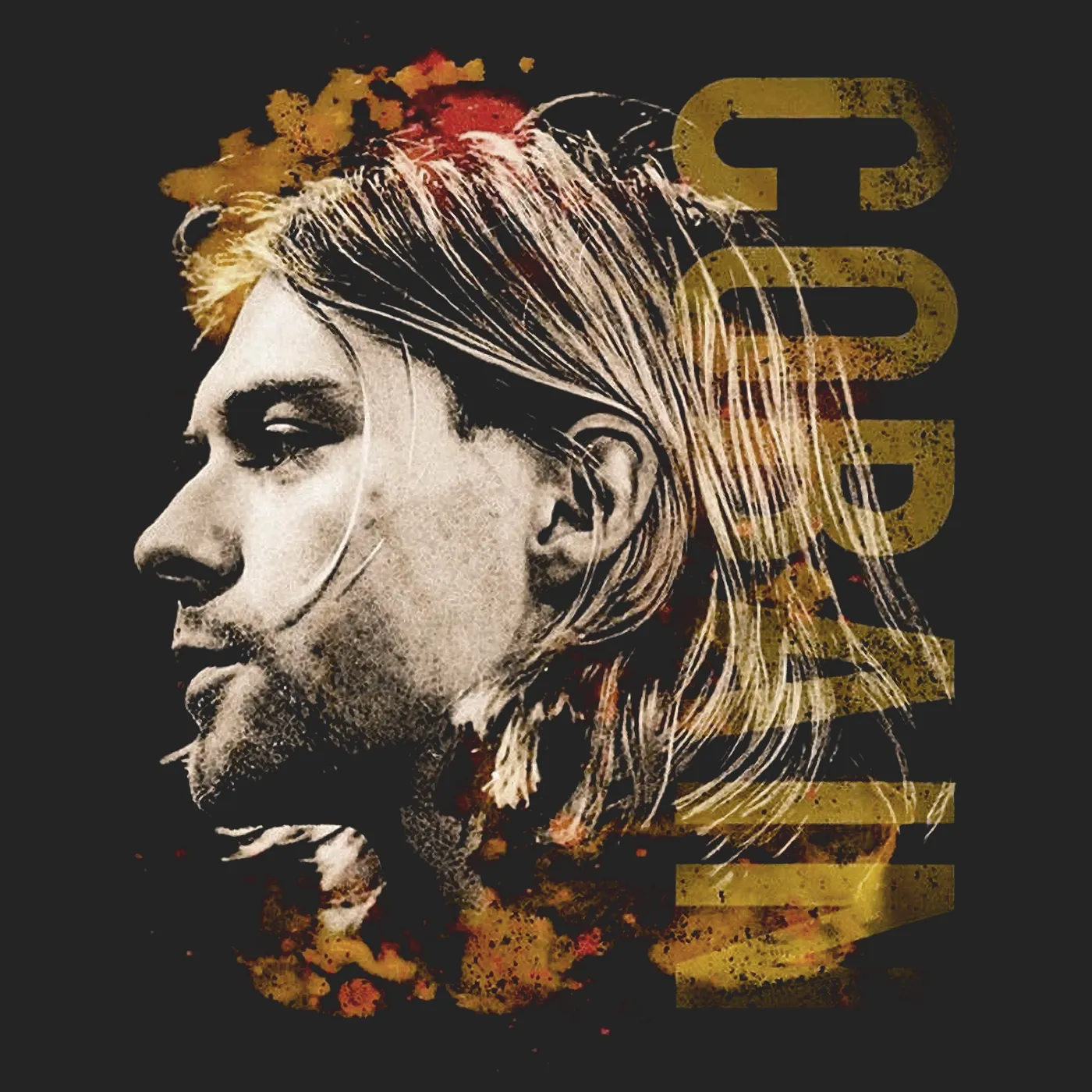 Nirvana T-Shirt | Kurt Cobain Profile Nirvana Shirt