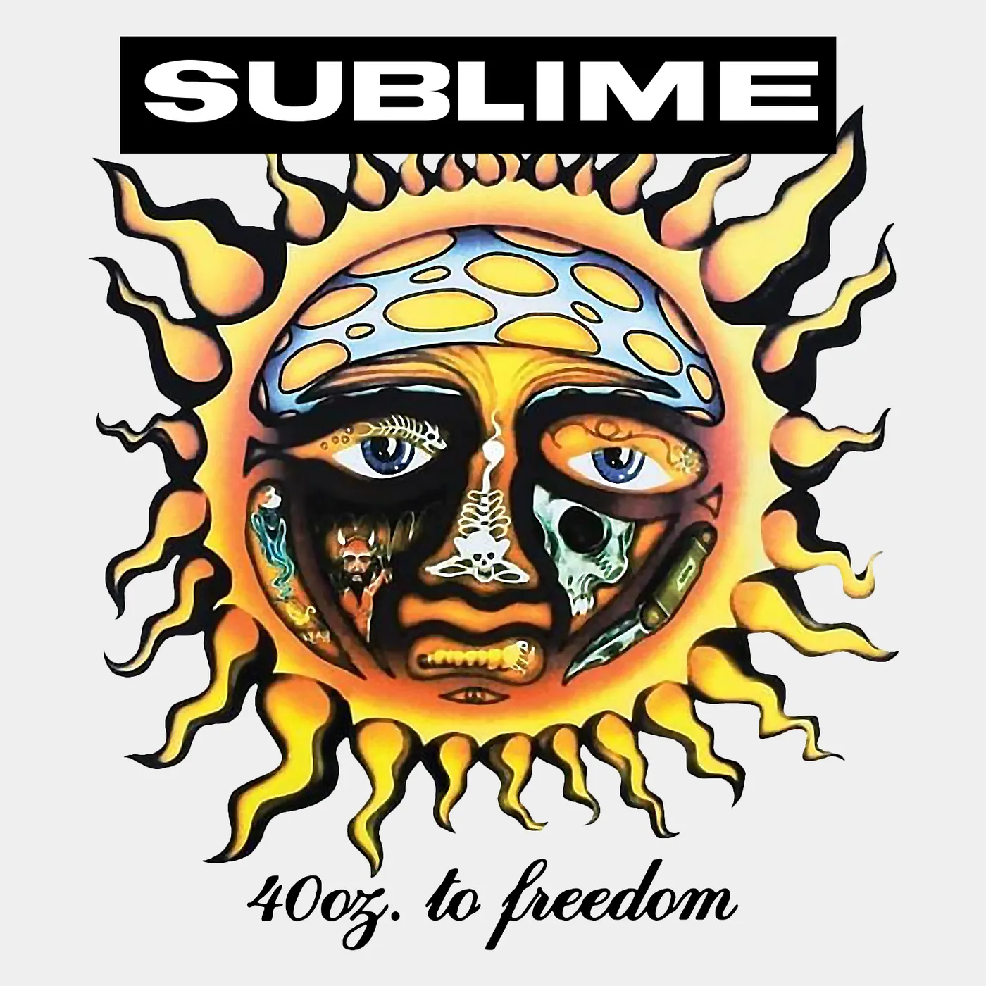 Sublime T-Shirt | 40 Oz. To Freedom Sun Sublime Shirt