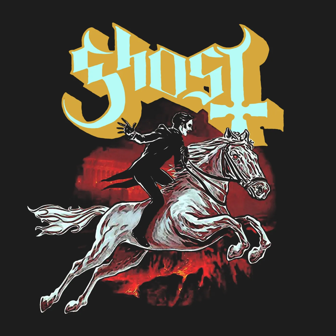 Ghost Hoodie | A Pale Horse Ghost Hoodie