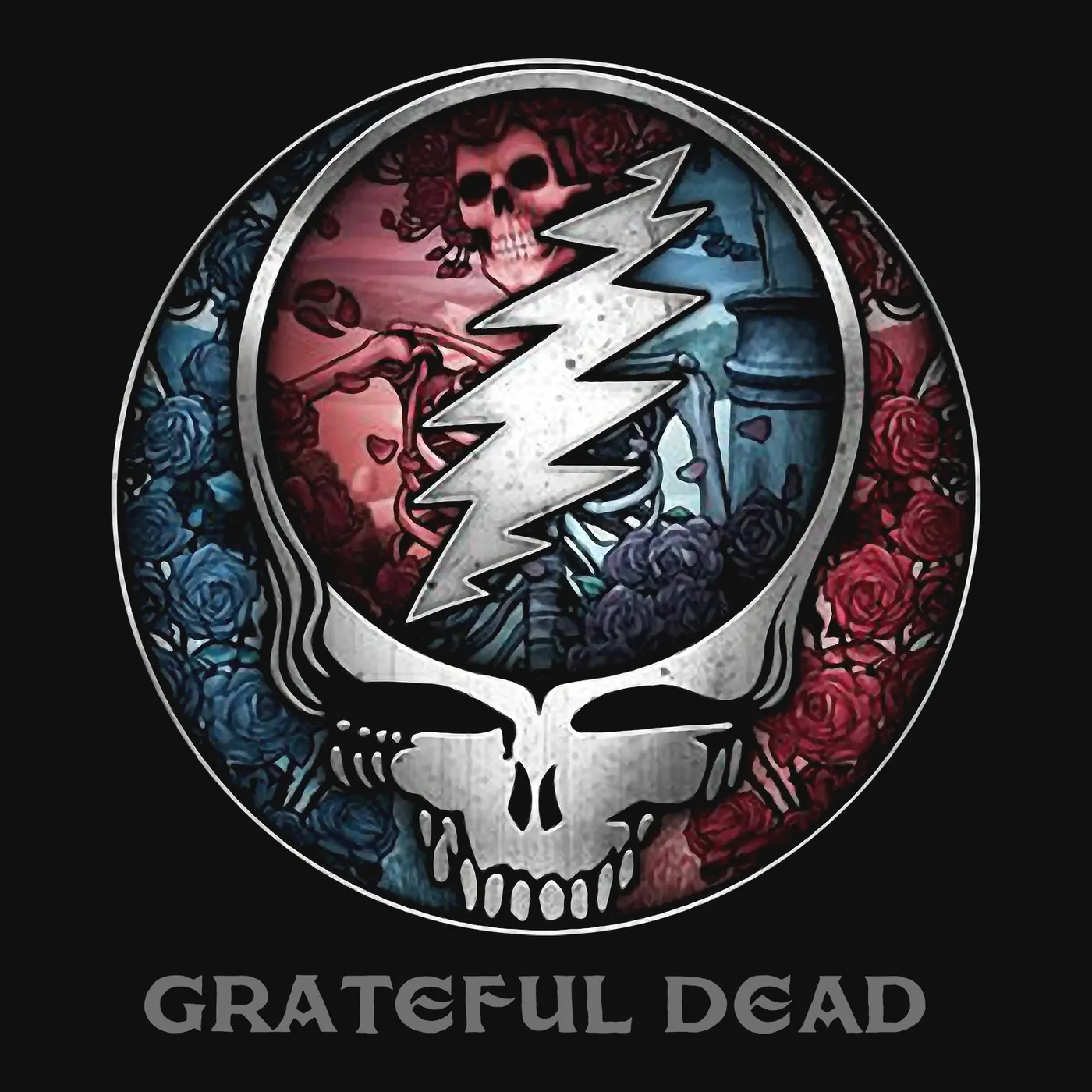 The Grateful Dead Hoodie | Steal Your Face Skull Grateful Dead Hoodie