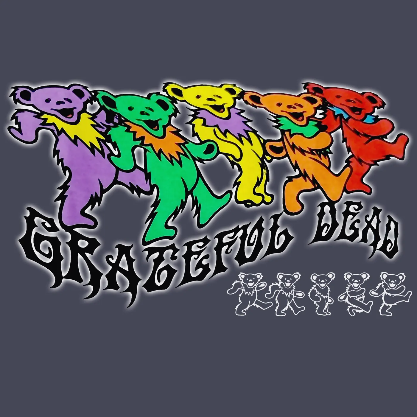 Grateful Dead Hoodie | Trippy Bears Grateful Dead Hoodie