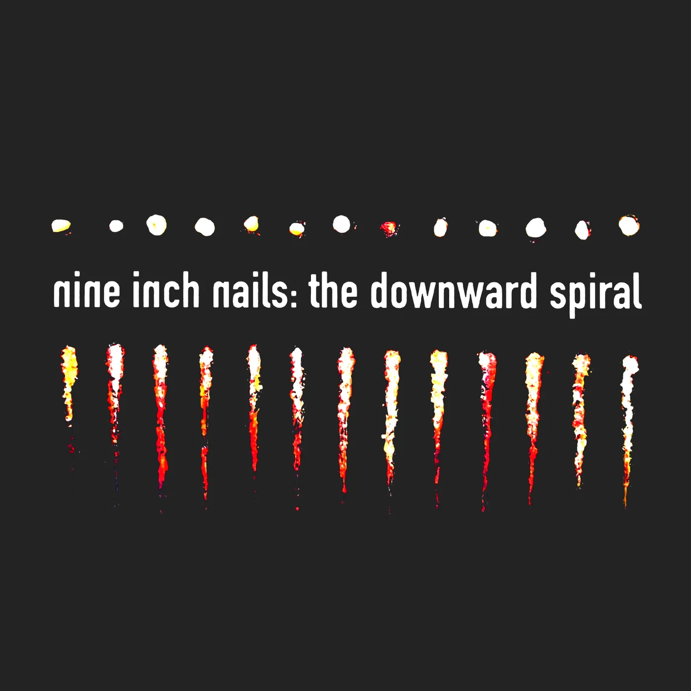 Nine Inch Nails T-Shirt | Downward Spiral Album Art Nine Inch Nails Shirt